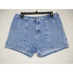 Old Navy Blue Casual Vintage Chic Highwaisted Shorts Womens Size 10‎
